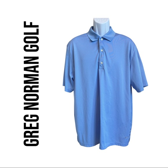 Greg Norman Collection Shirts Greg Norman Play Dry Golf Shirt